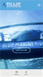Mobile Screenshot of bluemarinedive.com